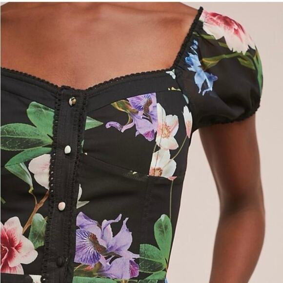 Yumi Kim Women's Mercer Street Floral Dress, Size Small Petite, NWT - Picture 10 of 10